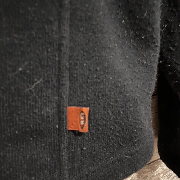 REI Black Fleece Zip Up Sweatshirt - Picture 5 of 5
